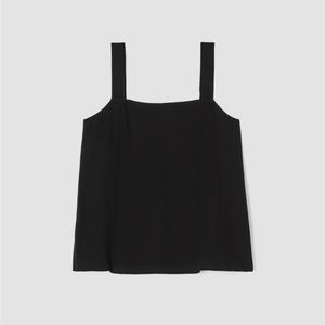 Eileen Fisher Black Square Neck Cami - size 3X